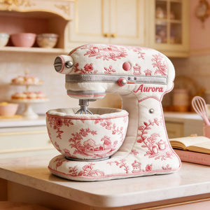 Baking Mixer Toile De Jouy Custom Shape Pillow - Personalized Gifts For Baking Lover 01pgta121225-Homacus