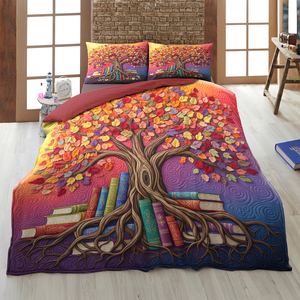 Reading Book Quilt Bed Set - Gifts For Book Lovers 07hupu040625-Homacus