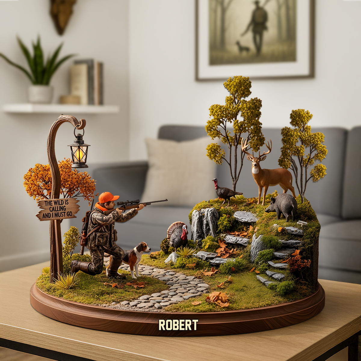 Hunting Acrylic Plaque - Personalized Gifts For Hunter 02TOPU040725-Homacus