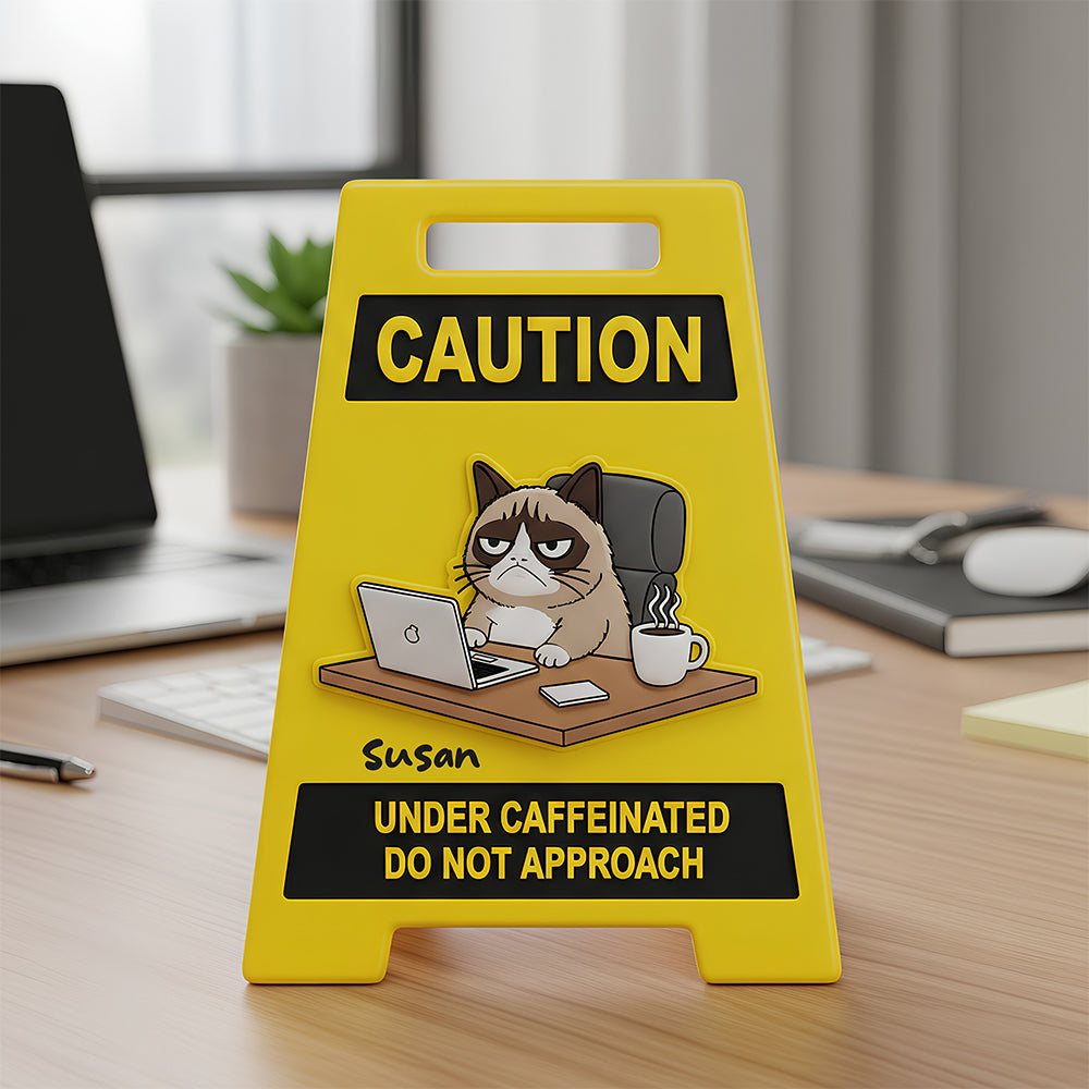 Grumpy Officer - Acrylic Plaque Personalized Gifts For Coworkers 04PGDT271125-Homacus