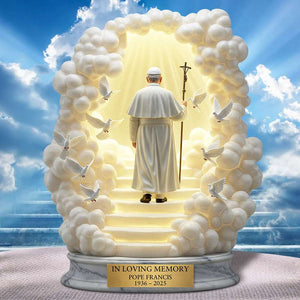 In Loving Memory Of Pope Francis Acrylic Plaque 04QHDT210425-Homacus