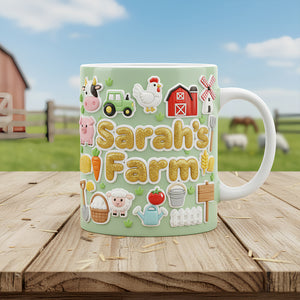 Cute Country Life Mug Personalized Gifts For Farmers 07HYDT161225-Homacus