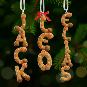 Gingerbread Ornament Tree Personalized Christmas Gifts 01TGMG271025-Homacus