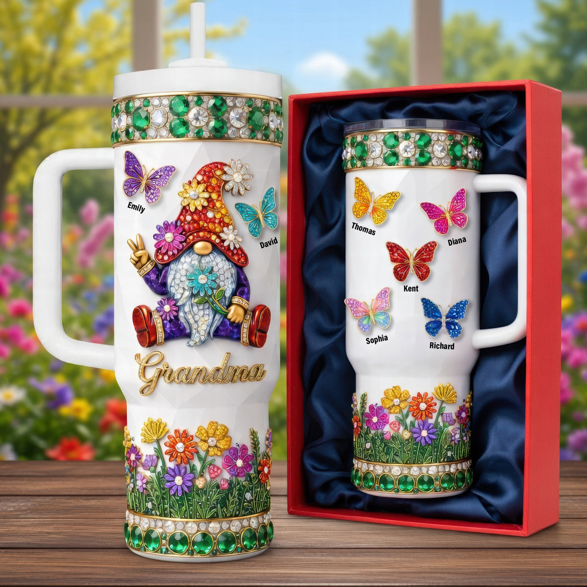 Garden Gnome 40oz Tumbler With Handle - Personalized Gifts For Grandma And Mama 04tyqn020426-Homacus