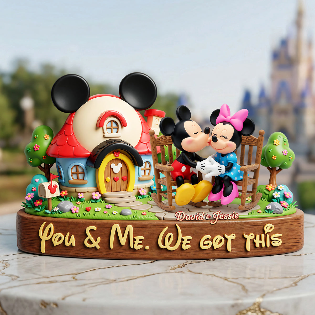 You And Me, We Got This Acrylic Plaque - Personalized Gifts For Couples 01tota240626-Homacus