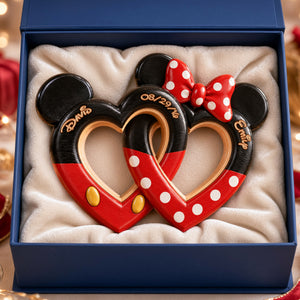 Sweetheart Interlocking Hearts Acrylic Plaque - Personalized Gift For Couples 03NADH080926-Homacus