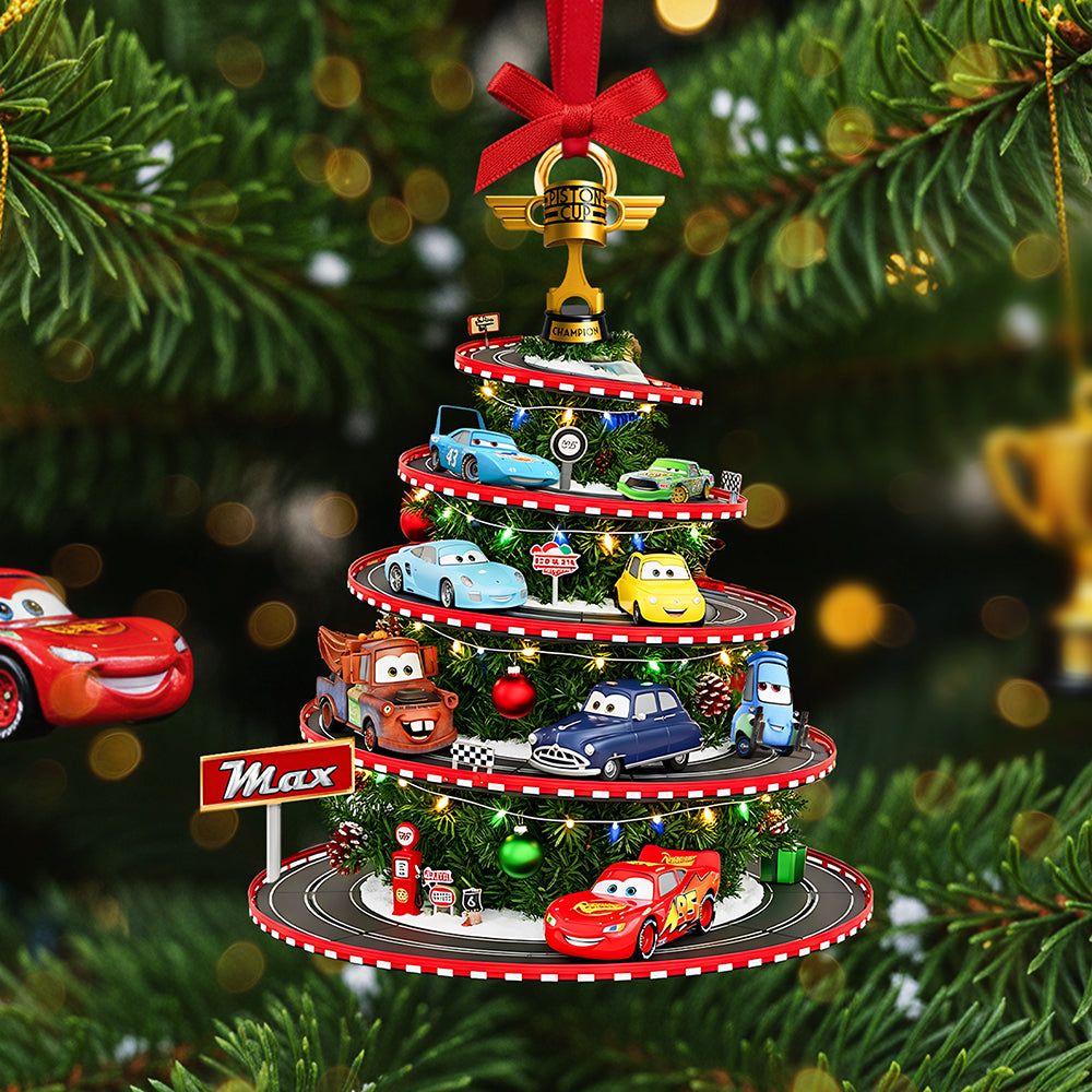 Cute Cars Personalized Gifts For Cartoon Fans Christmas Ornament 01tota150925-Homacus