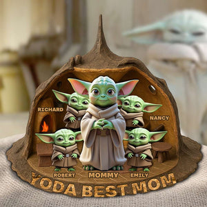 Personalized Gifts For Mom Plaque Warrior Mom-Homacus