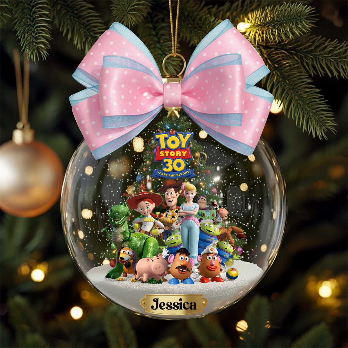 Celebrating 30 Years of Adventure Ornament - Personalized Christmas Gifts For Fans 05HYLU290925-Homacus