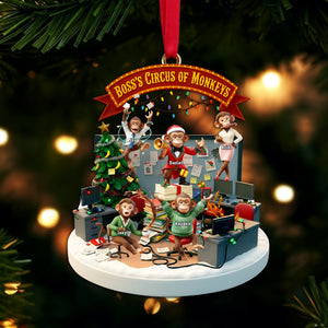 Funny Boss’s Circus Ornament – Personalized Gift For Office Workers 05NALU251025-Homacus