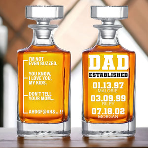 Funny Whiskey Bottle Personalized Gift For Dad 03totn020525-Homacus