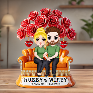 Couple Milestone Acrylic Plaque - Personalized Gifts For Couple 03napu230525-Homacus