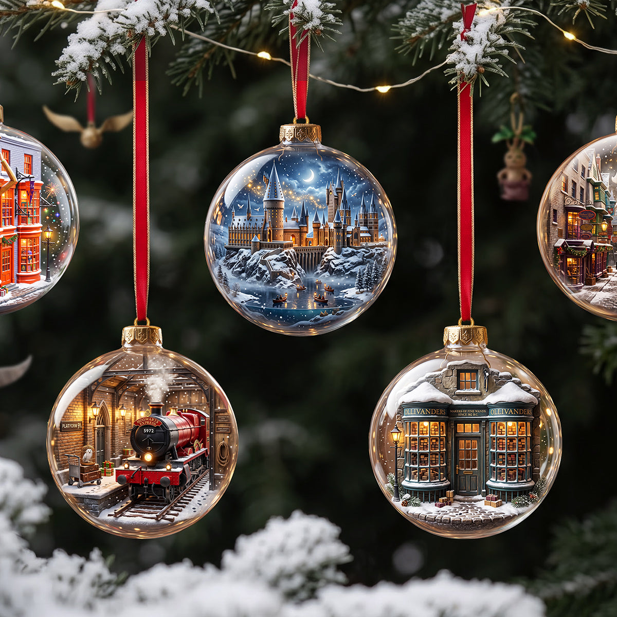 Enchanted Places Ornament - Personalized Christmas Gifts 02nata290926