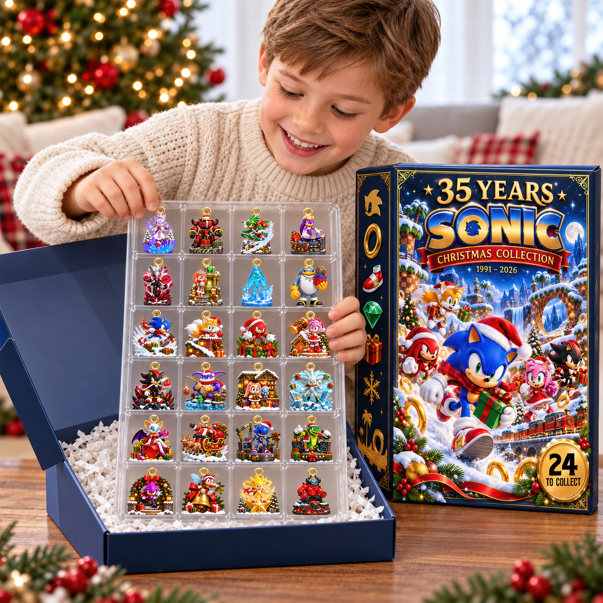 Super Speed Legendary Adventure 35th Anniversary Advent Calendar Blind Box - Personalized Christmas Gifts 05ttqn071026-Homacus