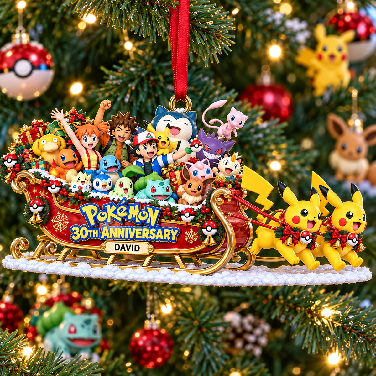 30th Anniversary Creature Christmas Ornament - Personalized Gifts For Christmas 01ohtn071026-Homacus