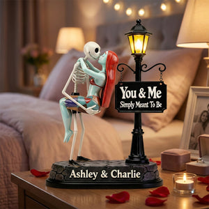 Playful Spooky Couple Acrylic Plaque - Personalized Gift For Couples 01NATN280126-Homacus