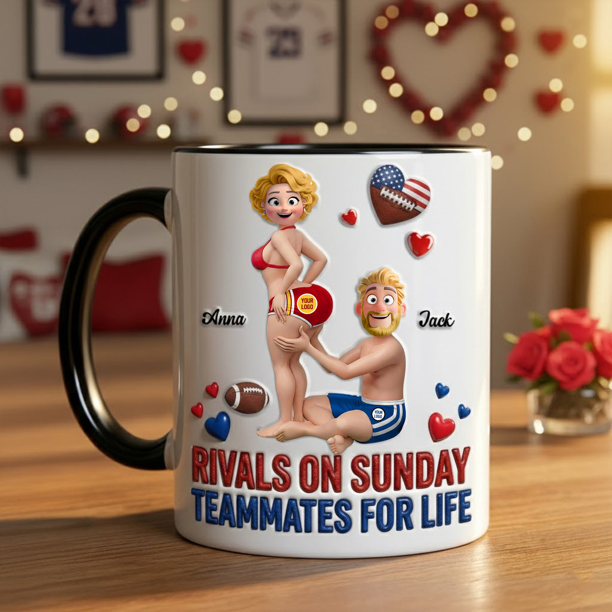 Sport Couple Accent Mug - Personalized Gifts For Couple 05HUTN130126-Homacus