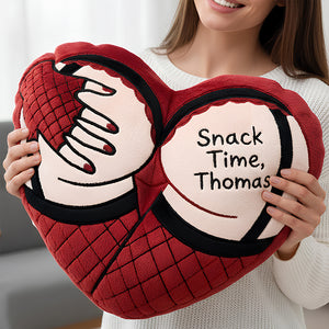 Funny Heart Pillow - Personalized Gifts For Couple 05HUDT281125-Homacus