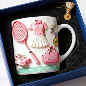 Complete Badminton Outfit Coffee Mug - Personalized Gift For Badminton Lovers 03TOQN110226-Homacus