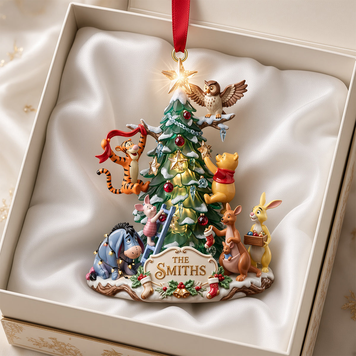 Tree Forest Friends Christmas Ornament - Personalized Gifts For Family 01patn290826