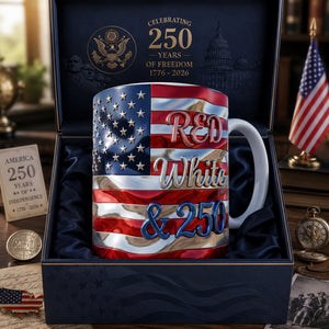 Proud Country Anniversary Mug - Personalized Gifts For Dads 03qhlu220526-Homacus