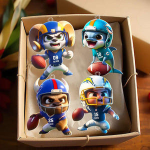 Personalized Gifts For Football Lovers Christmas Ornament 01HUMH221124-Homacus