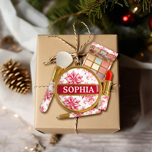 Makeup Kit Christmas Ornament - Personalized Gifts For Makeup Lovers 05PGLU131025-Homacus