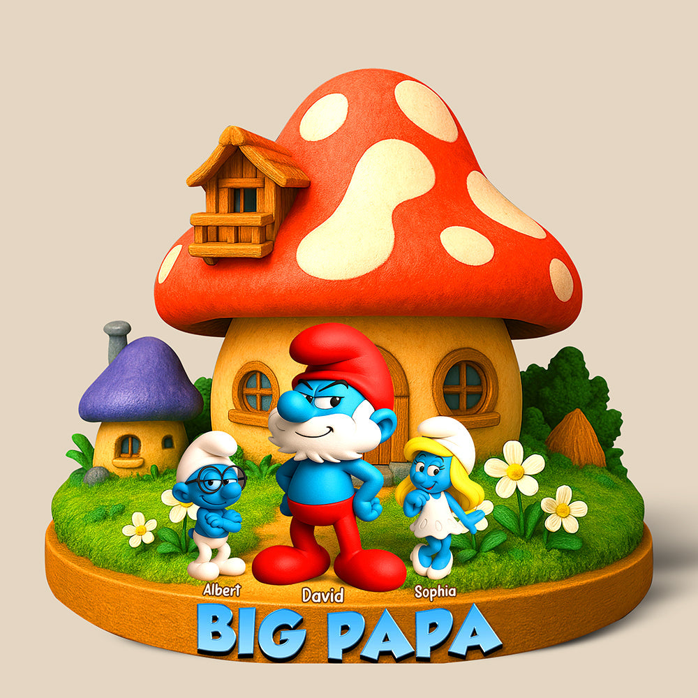 Big Dad Acrylic Plaque - Personalized Gifts For Dad 01toqn050525-Homacus