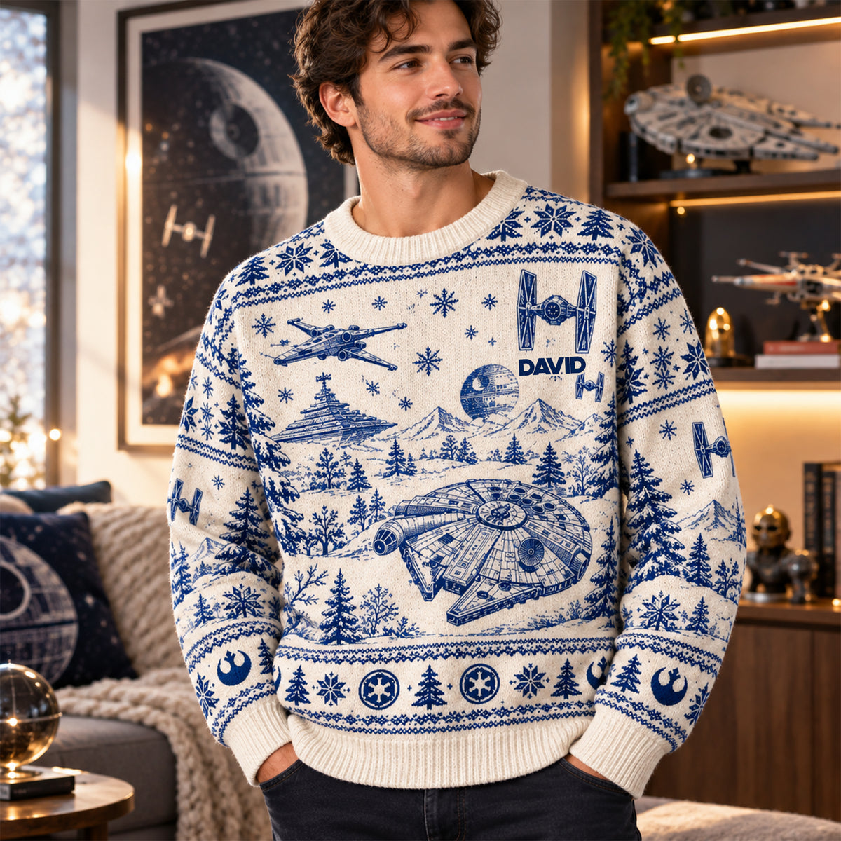 Christmas In Another World Ugly Sweater - Personalized Christmas Gifts 01nalu211026-Homacus