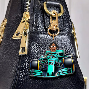 Personalized Gifts For Racers Keychain 05OHQN080225HG-Homacus