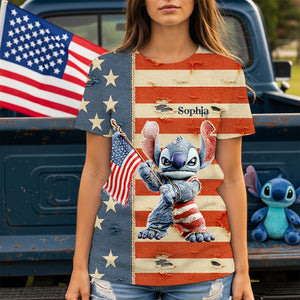 Blue Monster Lovers Shirt Personalized Gifts For Fans 01TGDT020725-Homacus