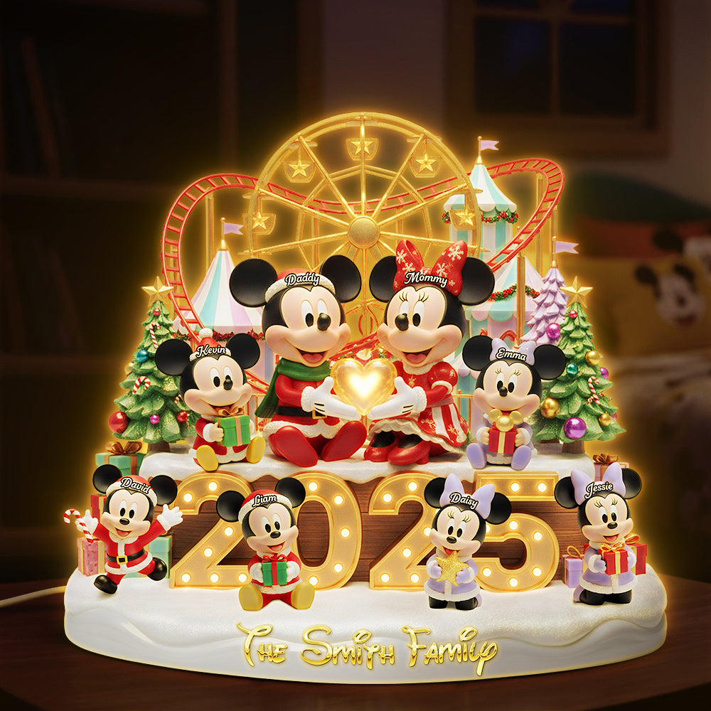 Family Custom Shape Acrylic Light Box - Personalized Gifts For Family 02pata131125-Homacus