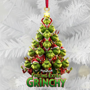 Green Monster Acrylic Christmas Ornament - Personalized Gifts For Christmas 05hymg201125-Homacus