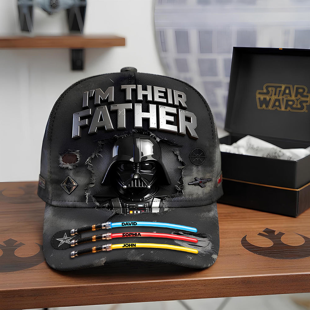 I'm Their Father Classic Cap Personalized Gifts For Dad 04TODT250426-Homacus