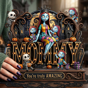 Mommy Spooky Acrylic Plaque - Personalized Gifts For Mom 03PATA030426-Homacus