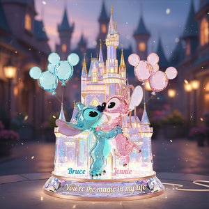 Romantic Couple Acrylic Light Box - Personalized Gifts For Couples 04ohdt291125-Homacus