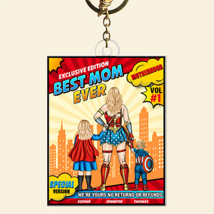Personalized Gifts For Mom Keychain Motherhood Special Version 01TOQN100325PA-Homacus