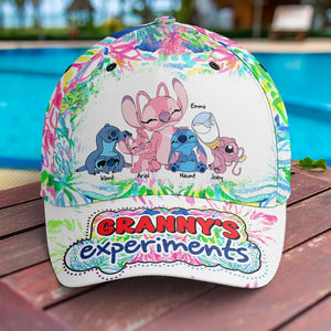 Personalized Gifts For Mom Cap, Vibrant Tropical Floral 02QHLU220325-Homacus