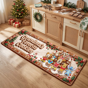 Grandma's Favorite Cookies Runner Rug - Personalized Christmas Gifts 01nalu280926-Homacus