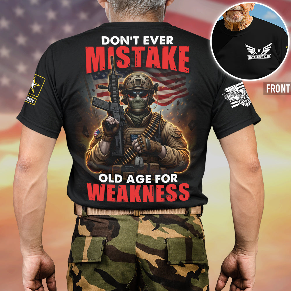 Old Warrior 3D Shirt – Personalized Gifts For Veteran 01huqn210725-Homacus