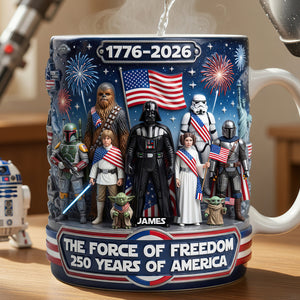Warriors Celebrated America 250th Anniversary Magic Mug - Gifts For Patriots 02tydt010626