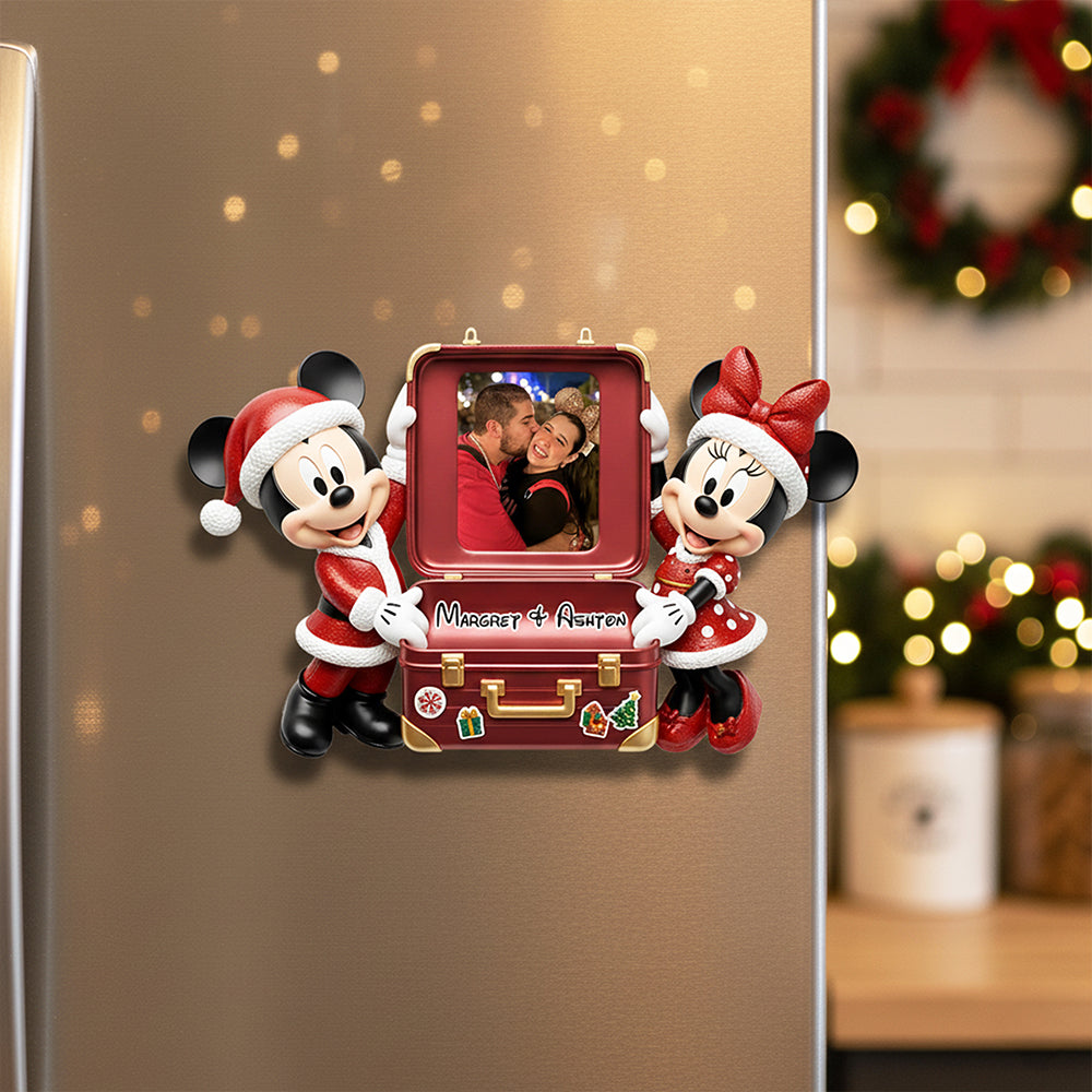 Memorable Journey Fridge Magnet Custom Photo Gifts For Couple 06PGDT181125-Homacus