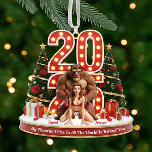 Personalized Funny Gifts For Couple Christmas Ornament 04ohmg161025-Homacus