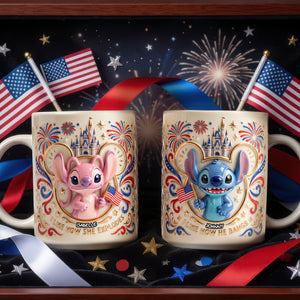 American Sweethearts 250th Anniversary Coffee Mug - Personalized Gifts For Couples 04PADH230526