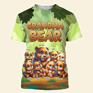 Personalized Gifts For Grandma And Mom Shirt 01xqqn070325 Grandma Bear-Homacus