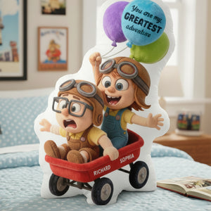 Adventure Couple Pillow – Personalized Gifts For Couple 04toqn151225