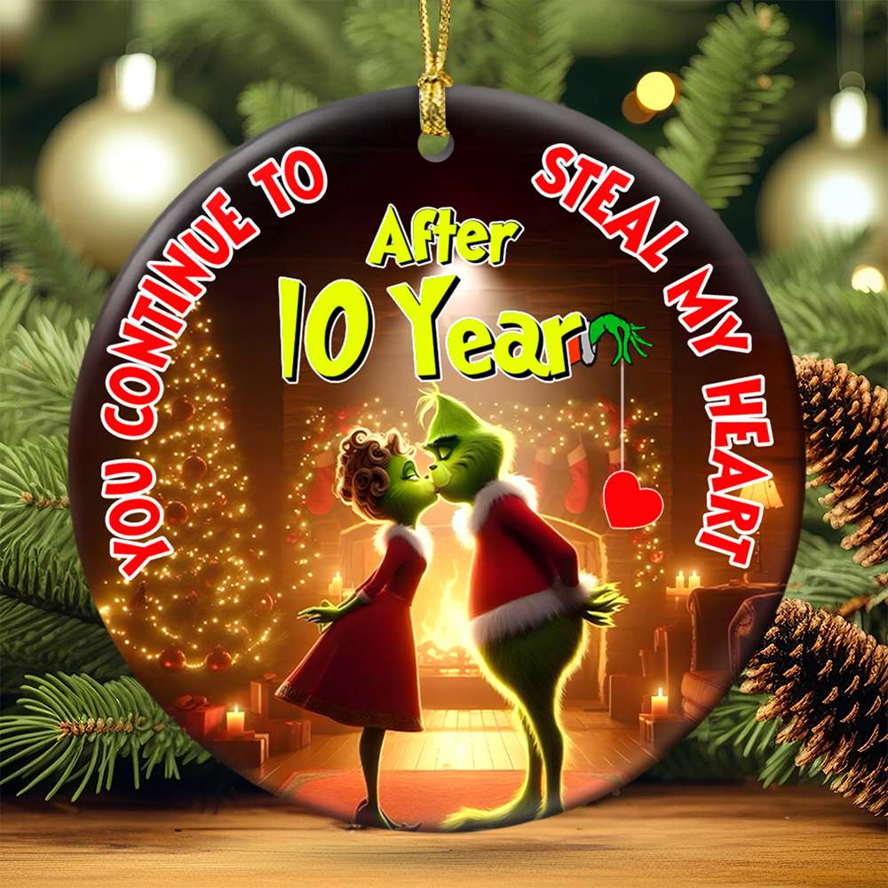 Personalized Gifts For Couple Christmas Ornament 02OHLU031024-Homacus