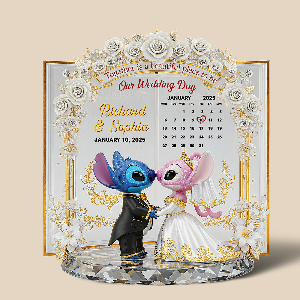 Wedding Couple Plaque - Personalized Gifts For Couple 05ohqn250625-Homacus