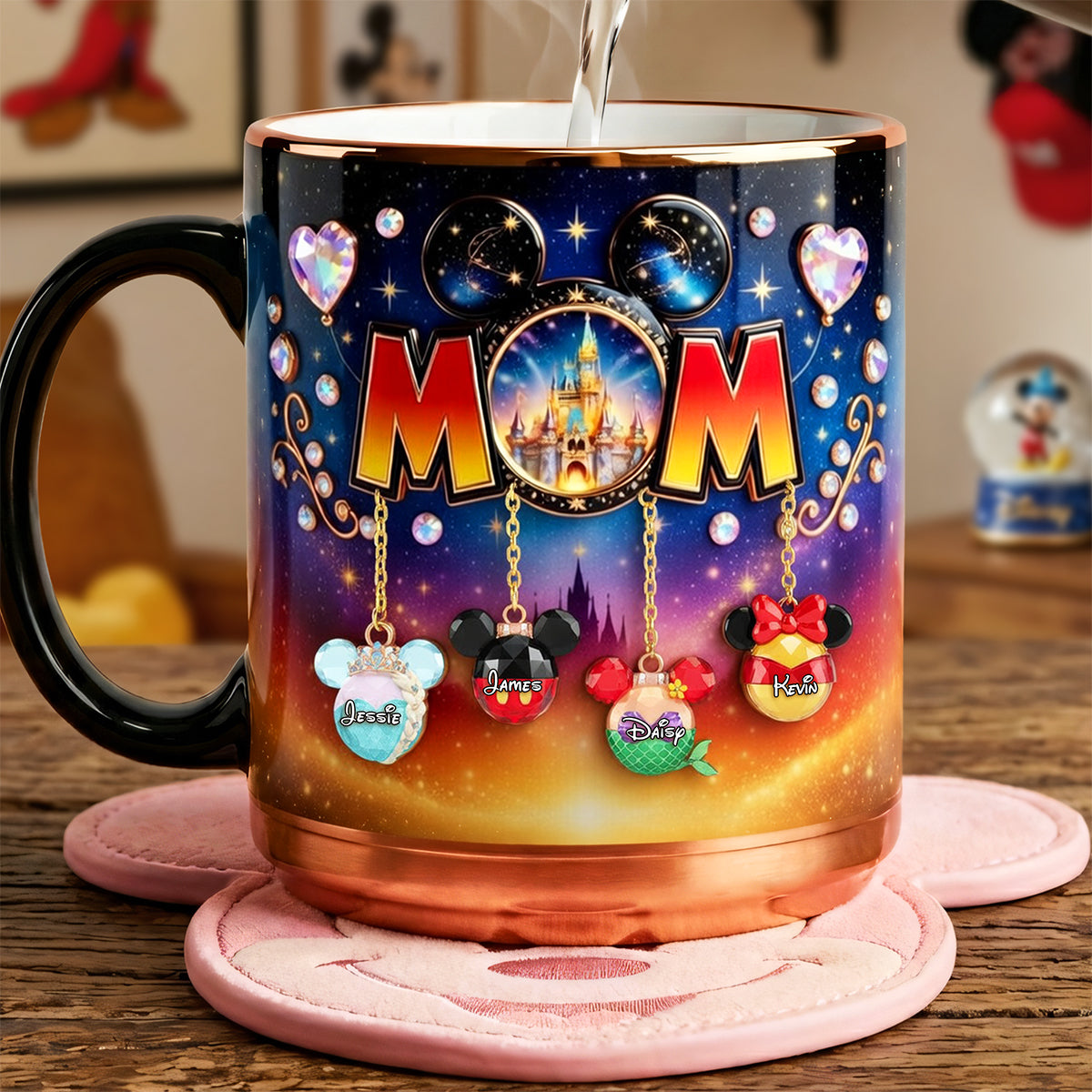 Sweet Family Magic Mug - Personalized Gifts For Mom 04OHTA090426-Homacus