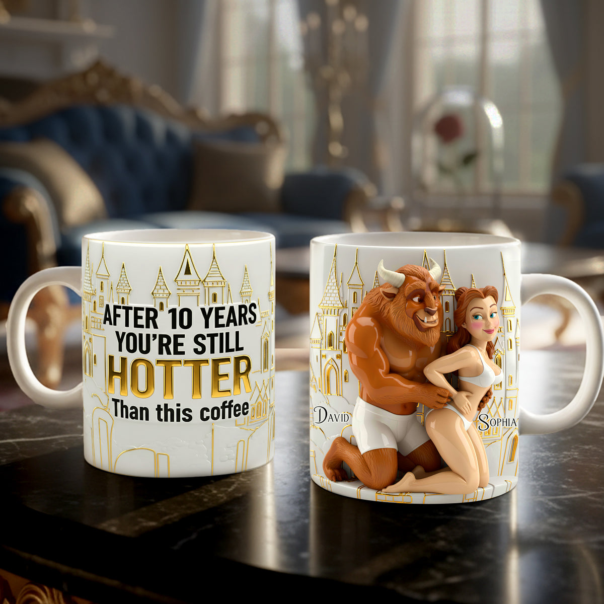 Hotter Than This Coffee Mug - Personalized Gifts For Couple 06tglu051225-Homacus